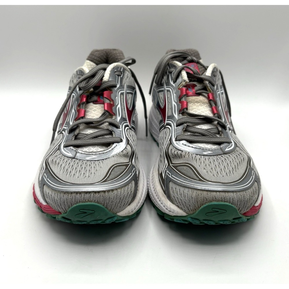 BROOKS Ghost 8 Sneaker Women's Size 9.5 Gray Pink Running Training Shoe - Picture 2 of 9